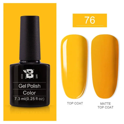 BOZLIN 15ML Super Top Coat  Function Gel No Wipe Matte Top Gel Transparent Soak Off  UV LED Nail Art Manicure Gel Varnish Primer