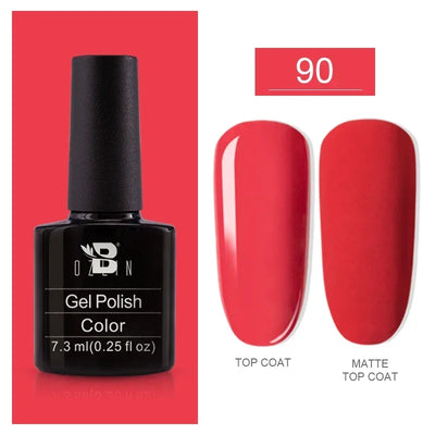 BOZLIN 15ML Super Top Coat  Function Gel No Wipe Matte Top Gel Transparent Soak Off  UV LED Nail Art Manicure Gel Varnish Primer