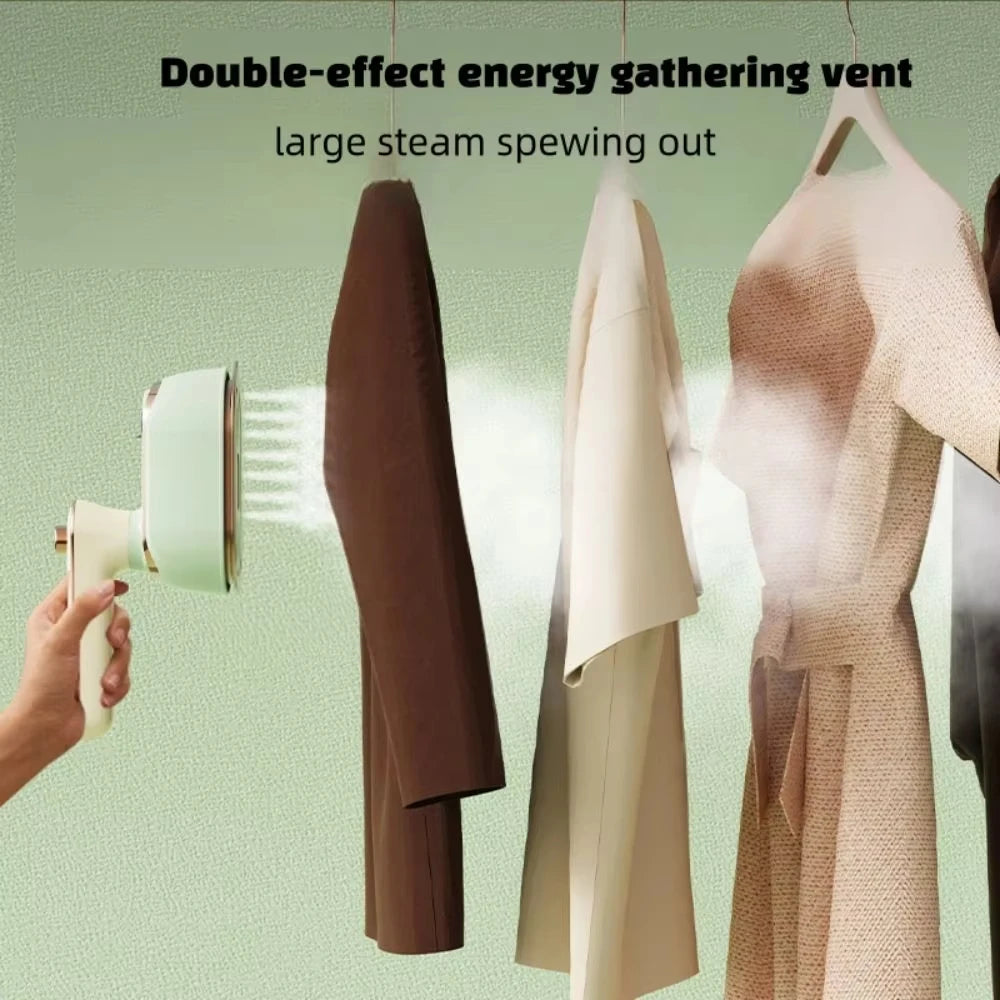 Handheld Steam Iron Portable Mini Dormitory Home Hanging Iron Foldable For Easy Travel Quick Dressing And Ironing Of Clothes - Fullshopping