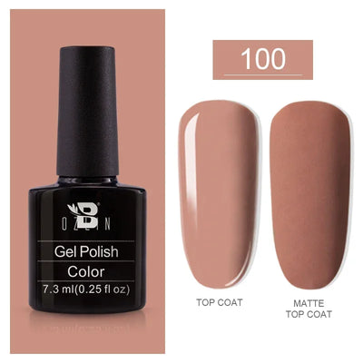 BOZLIN 15ML Super Top Coat  Function Gel No Wipe Matte Top Gel Transparent Soak Off  UV LED Nail Art Manicure Gel Varnish Primer