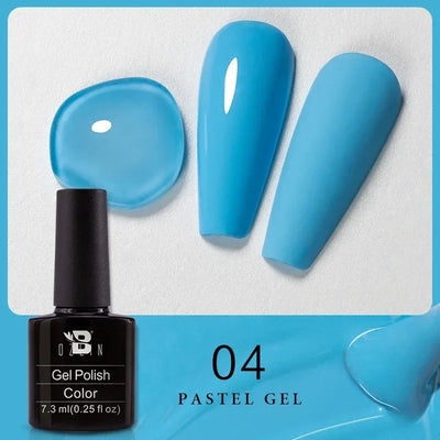 BOZLIN 15ML Super Top Coat  Function Gel No Wipe Matte Top Gel Transparent Soak Off  UV LED Nail Art Manicure Gel Varnish Primer