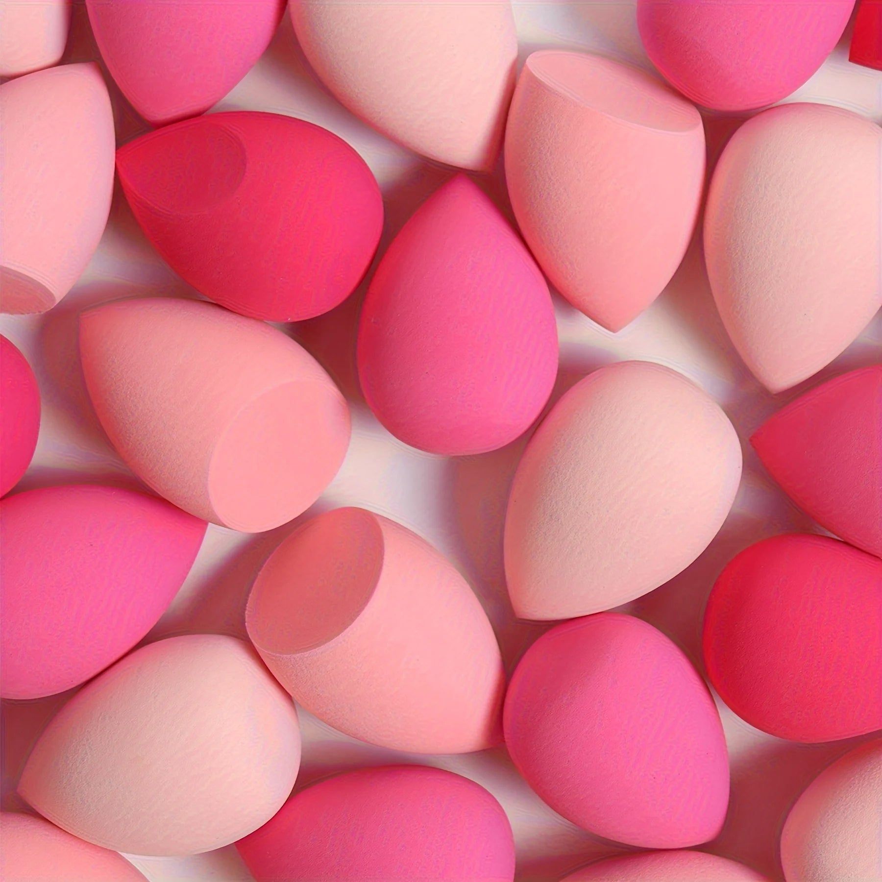 7piece/18piece makeup sponge set, suitable for liquid BB cream powder application, makeup egg dry wet dual-use powder puff - Fullshopping