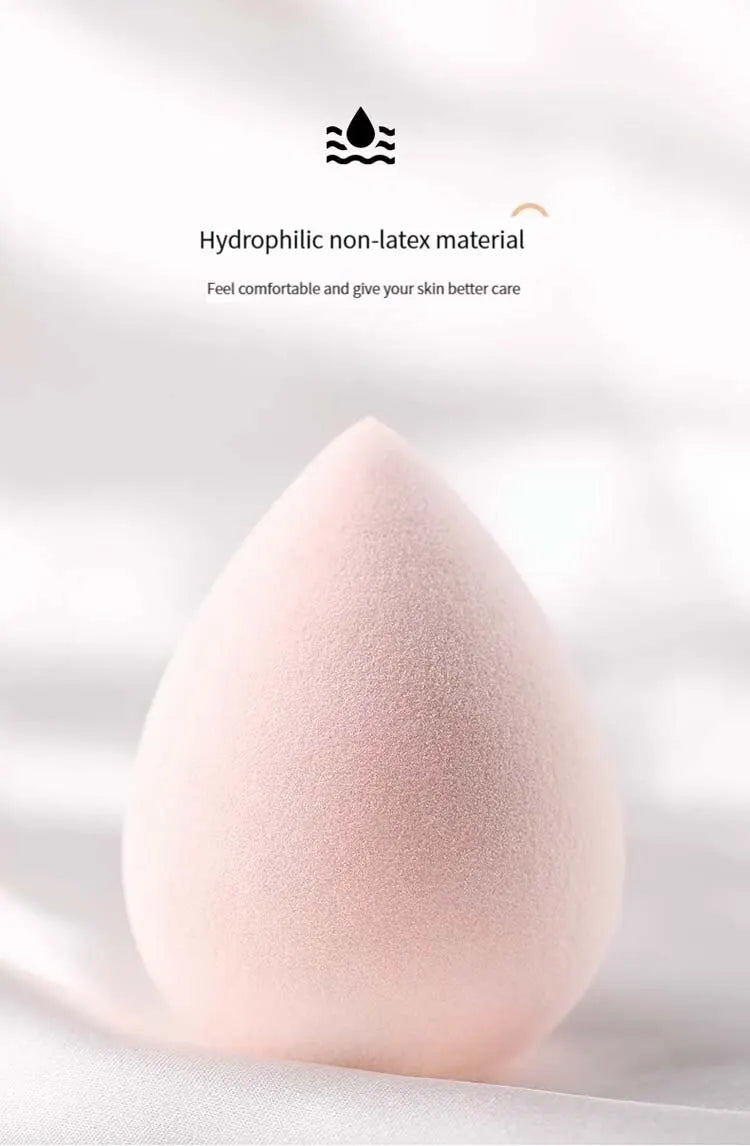 4 Pieces Makeup Sponges Foundation Blending Beauty Sponge Dry & Wet Use for Powder Cream Or Liquid Application - Fullshopping