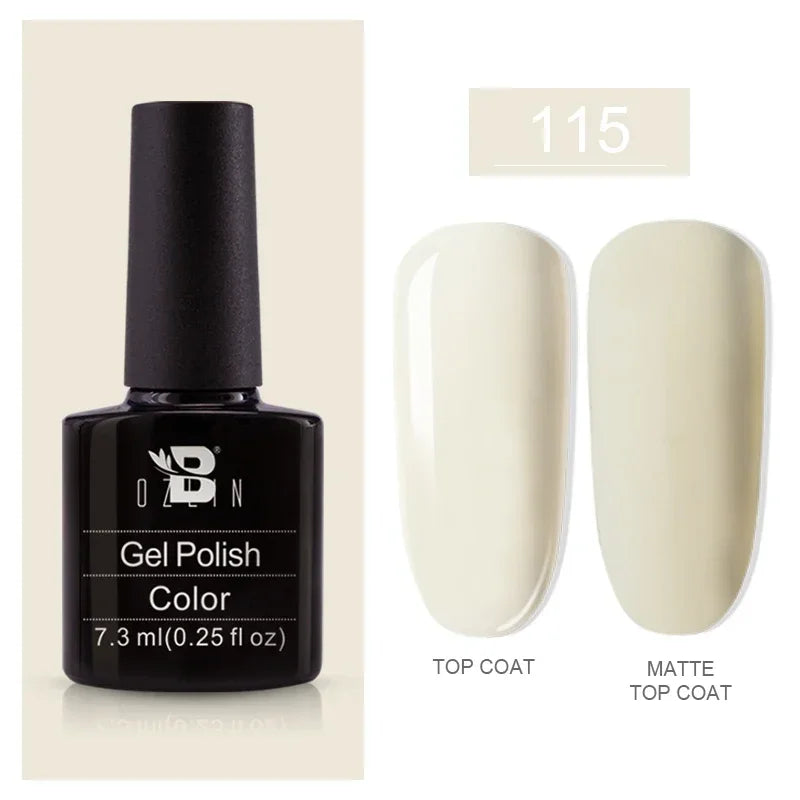 BOZLIN 15ML Super Top Coat  Function Gel No Wipe Matte Top Gel Transparent Soak Off  UV LED Nail Art Manicure Gel Varnish Primer