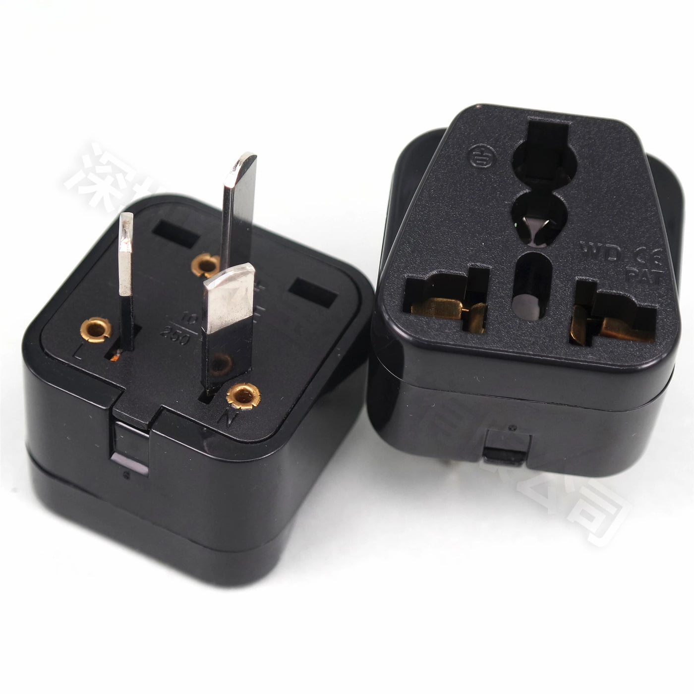 Universal Australian/China/New Zealand Travel Adapter,IEC Type I Plug US/EU/UK/Swiss/Italy/Japan To AU 3 Pin Power Converter 10A - Fullshopping