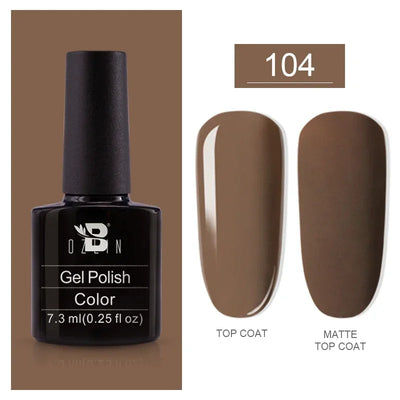 BOZLIN 15ML Super Top Coat  Function Gel No Wipe Matte Top Gel Transparent Soak Off  UV LED Nail Art Manicure Gel Varnish Primer