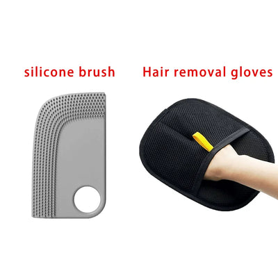 1/2/3PCS Pet Hair Remover Glove Static Dedusting Clean Brush Dog Cat Grooming Gloves Removing Pet Hair From Sofa Carpet Clothes - Fullshopping
