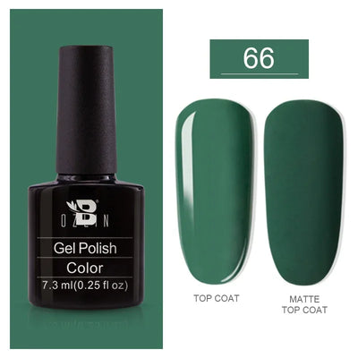 BOZLIN 15ML Super Top Coat  Function Gel No Wipe Matte Top Gel Transparent Soak Off  UV LED Nail Art Manicure Gel Varnish Primer