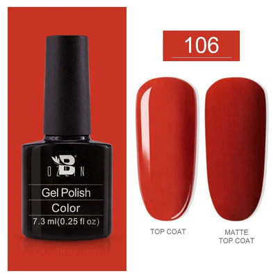 BOZLIN 15ML Super Top Coat  Function Gel No Wipe Matte Top Gel Transparent Soak Off  UV LED Nail Art Manicure Gel Varnish Primer
