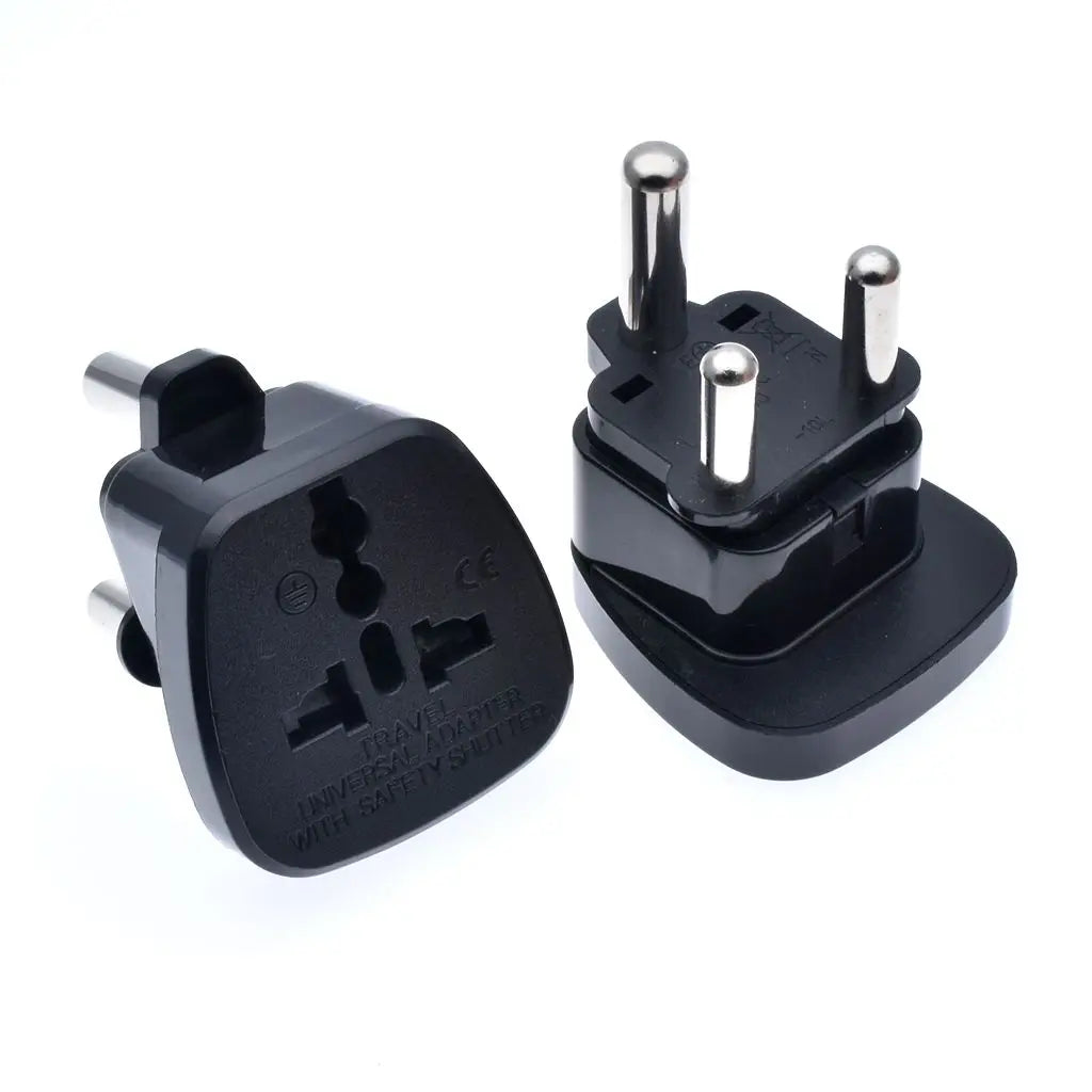 Universal to South Africa Plug Adapter 15A 250V UK US AU EU to Type-M Multifunction Travel Converter For Sri Lanka Nepal Lesotho - Fullshopping