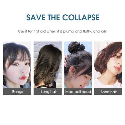 Fluffy powder, lazy bangs, greasy hair, no washing, no harm, fluffy light dry hair, spray powder - Fullshopping