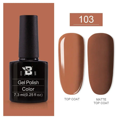 BOZLIN 15ML Super Top Coat  Function Gel No Wipe Matte Top Gel Transparent Soak Off  UV LED Nail Art Manicure Gel Varnish Primer