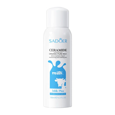 150Ml Milk Ceramide Hydrating Moisturizing Spray Portable Toner Deep Moisturizing Set Makeup Spray Toner Face Mists
