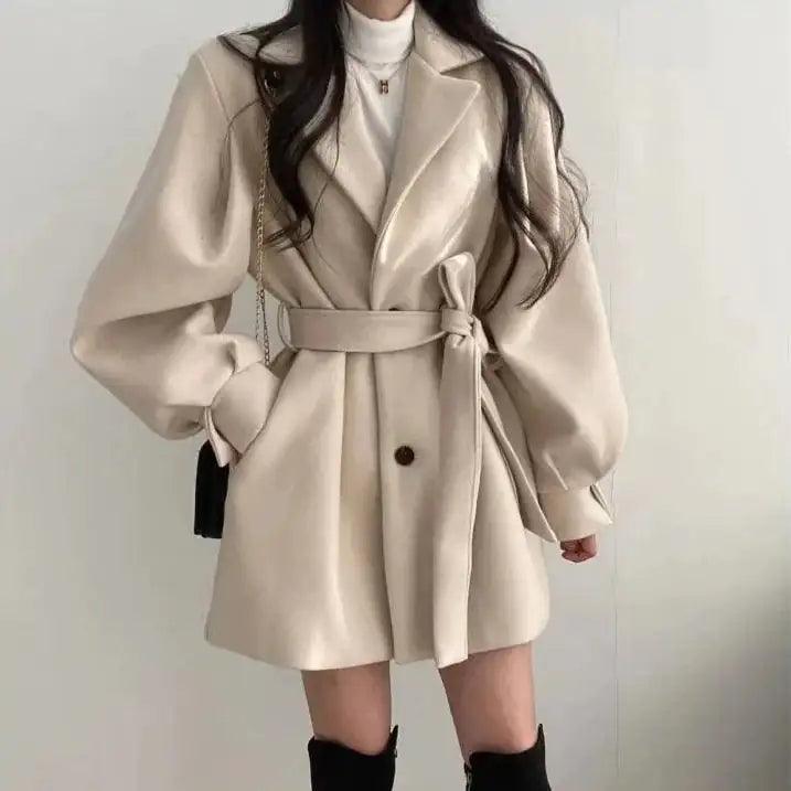 Thickened Wool Coat - fullshopping
