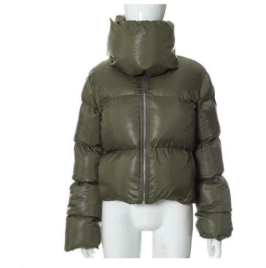 Winter Padded Scarf Coat - fullshopping
