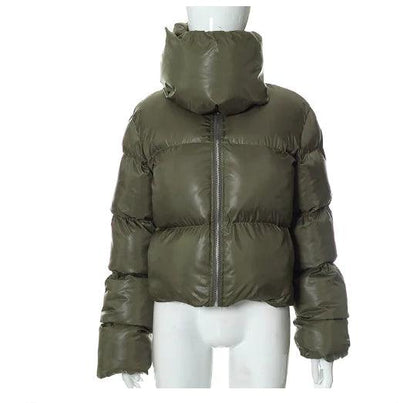 Winter Padded Scarf Coat - fullshopping