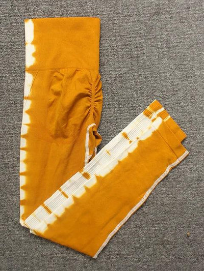 Seamless Tie Dye Leggings - fullshopping