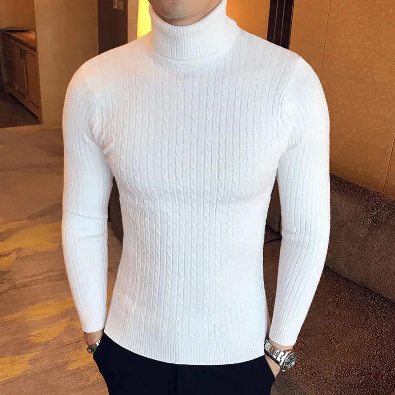 Warm Turtleneck Sweatwear for Men - fullshopping