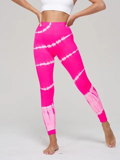 Seamless Tie Dye Leggings - fullshopping