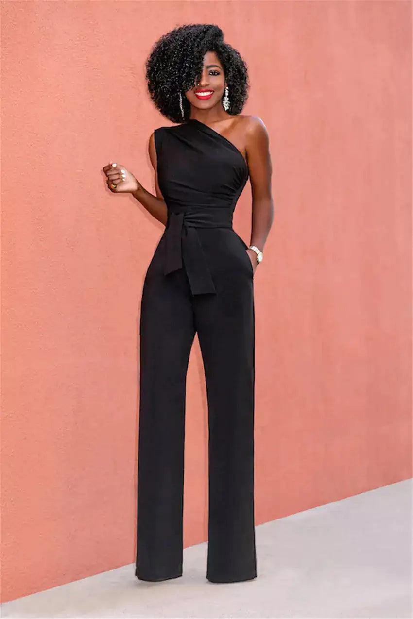 One Shoulder Rompers - fullshopping