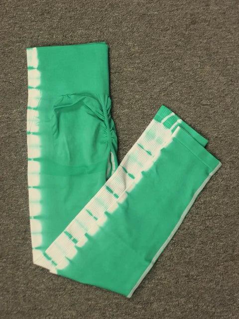 Seamless Tie Dye Leggings - fullshopping