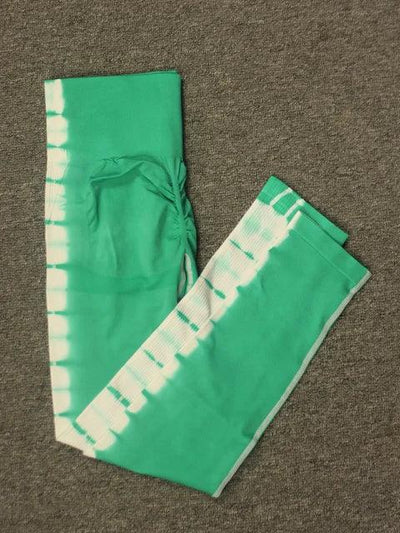 Seamless Tie Dye Leggings - fullshopping