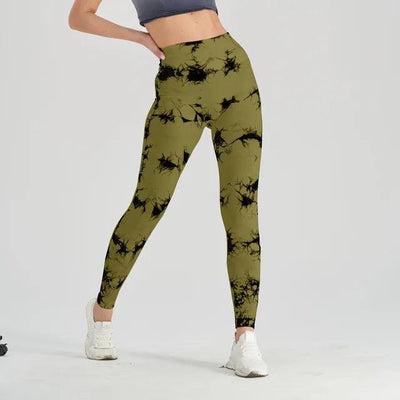 Seamless Tie Dye Leggings - fullshopping