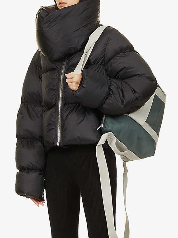 Winter Padded Scarf Coat - fullshopping