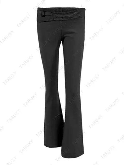 Knitted Hoodie Cropped Top And Pants Set - fullshopping