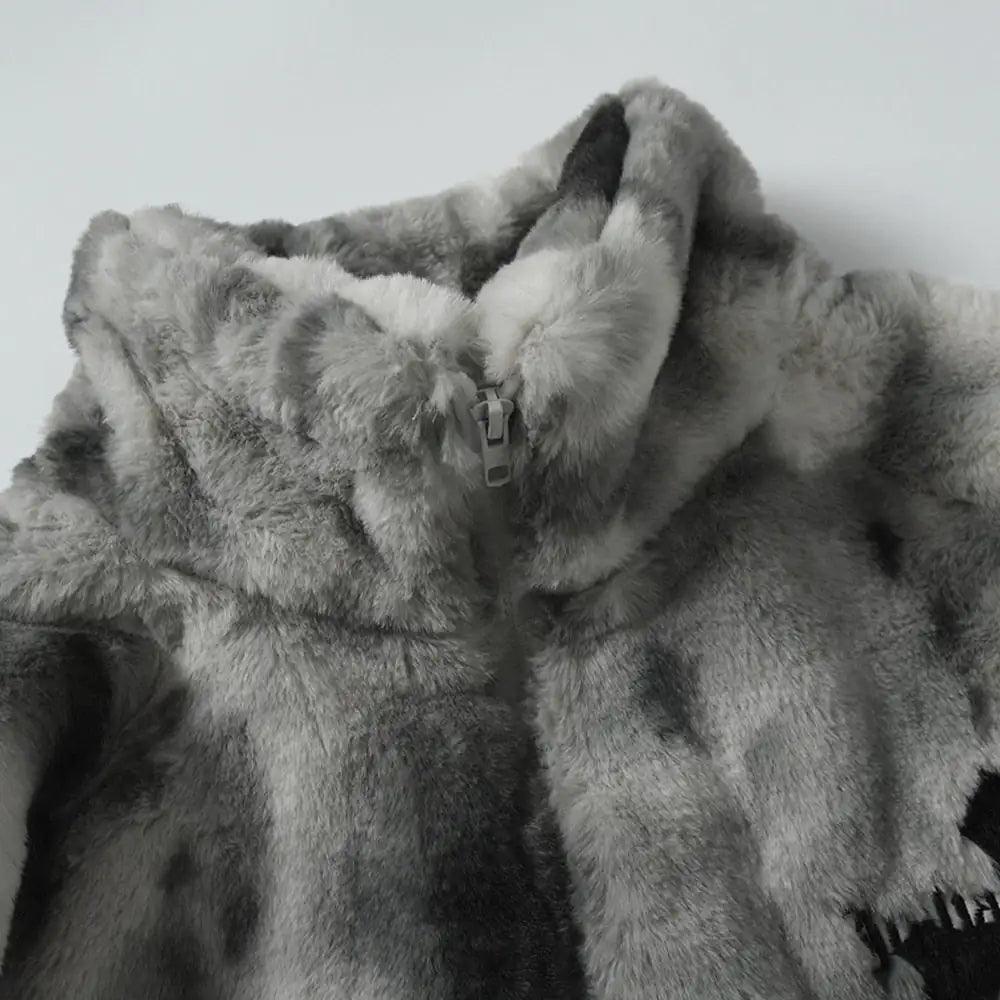 Winter Rabbit Fur Jacket - fullshopping