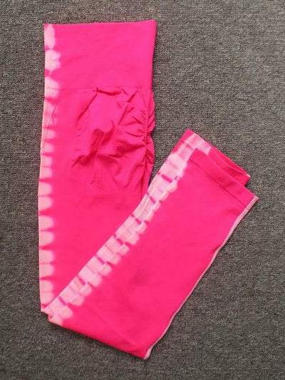 Seamless Tie Dye Leggings - fullshopping