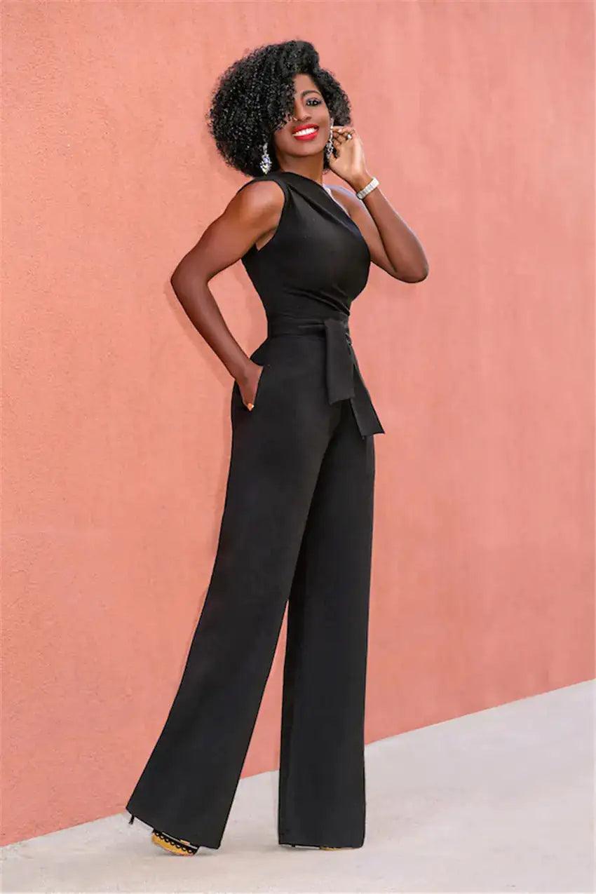 One Shoulder Rompers - fullshopping