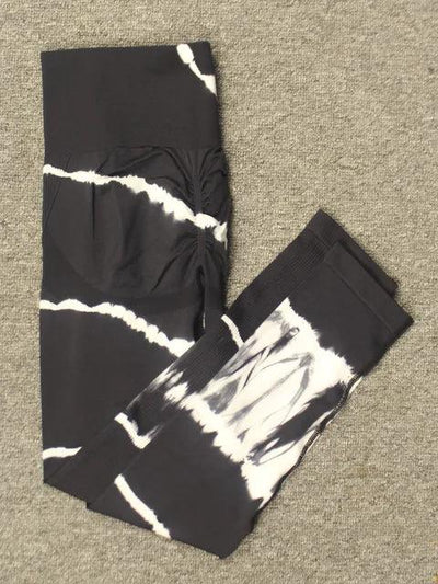 Seamless Tie Dye Leggings - fullshopping
