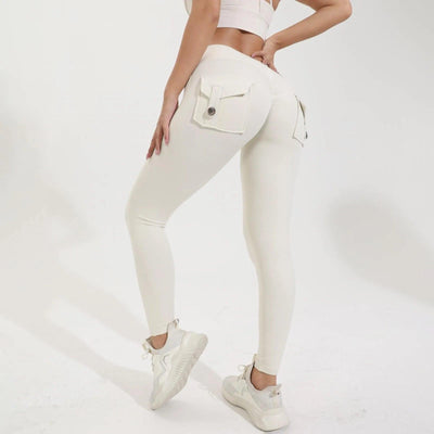 Butt Lifting Cargo Leggings - fullshopping