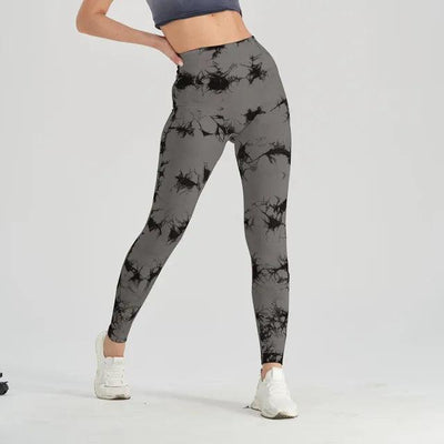 Seamless Tie Dye Leggings - fullshopping