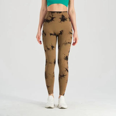 Seamless Tie Dye Leggings - fullshopping