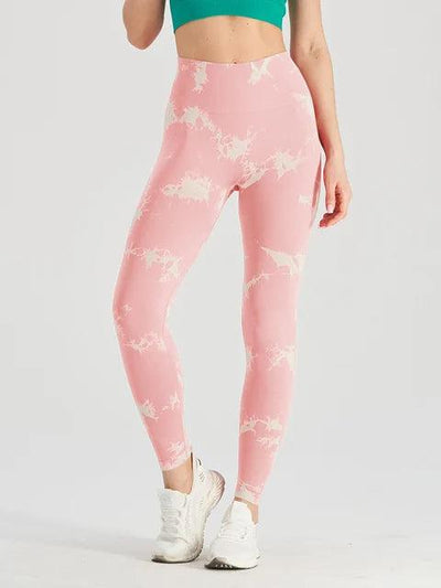 Seamless Tie Dye Leggings - fullshopping