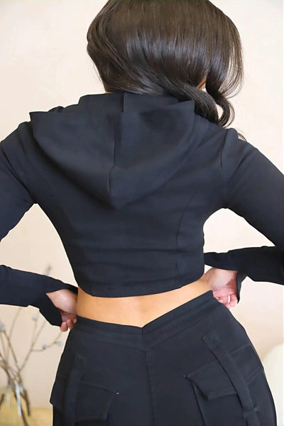 Quazen- Corset Hoodie - fullshopping