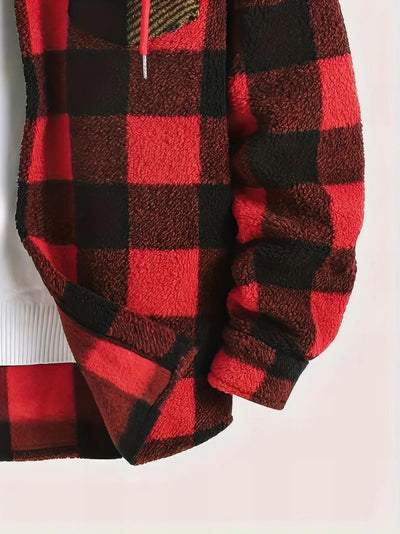 Men's Hooded Warm Long Sleeve Sweatshirt - fullshopping