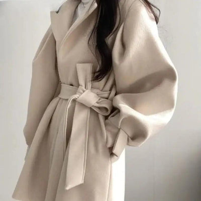 Thickened Wool Coat - fullshopping