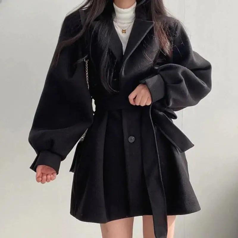 Thickened Wool Coat - fullshopping