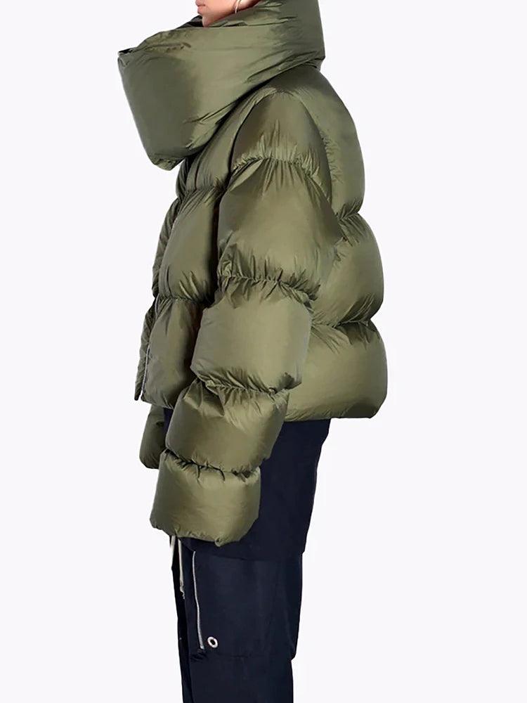 Winter Padded Scarf Coat - fullshopping