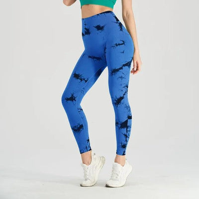 Seamless Tie Dye Leggings - fullshopping